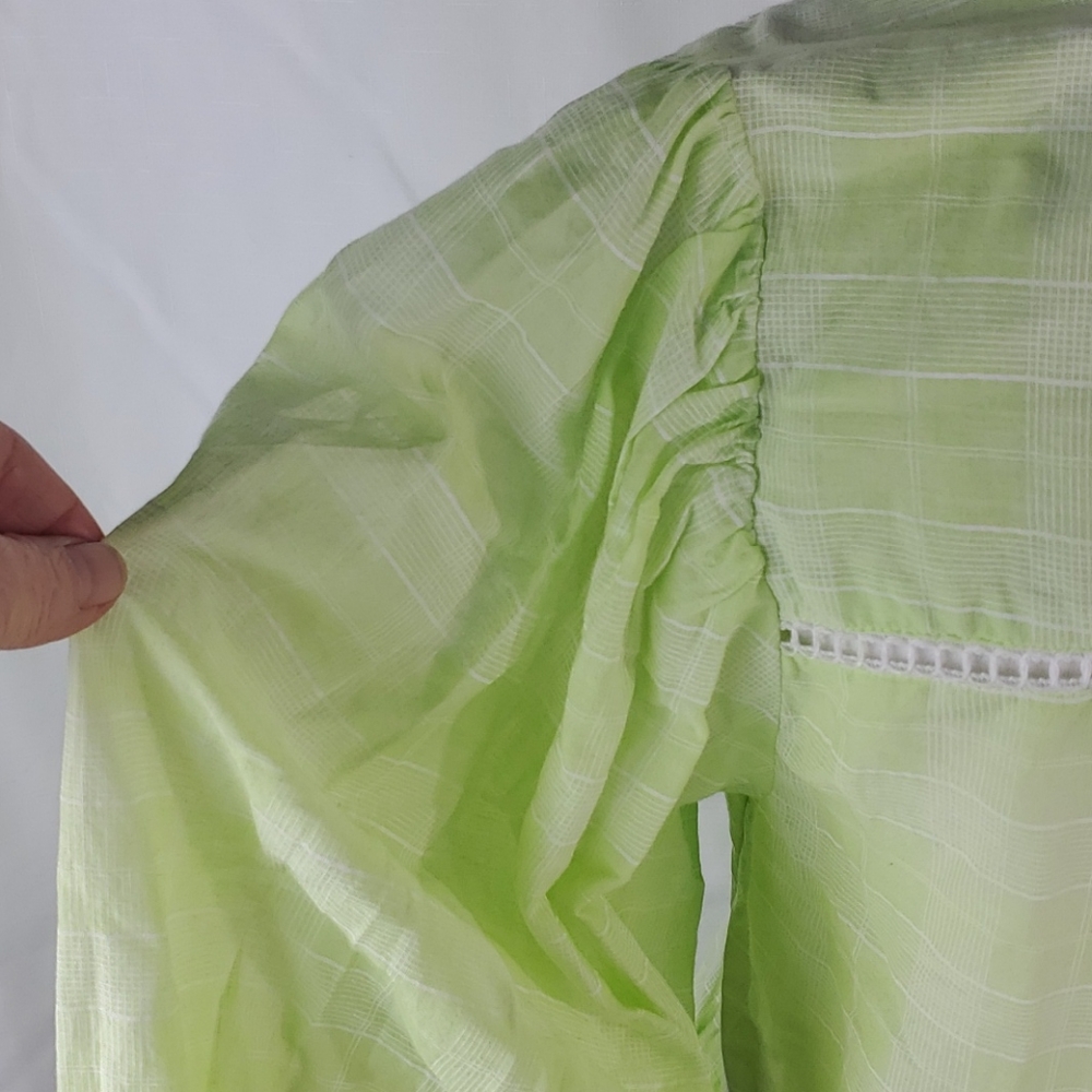 Free People Lime Colored Time Out Tunic Top  in XS - Picture 8 of 12
